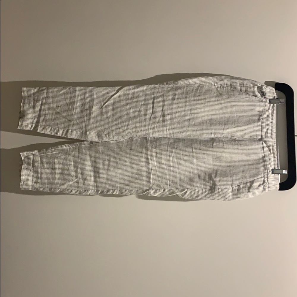 New Man 100%linen pinstripe pants